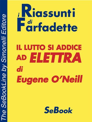 cover image of Il lutto si addice ad Elettra di Eugene O'Neill - RIASSUNTO